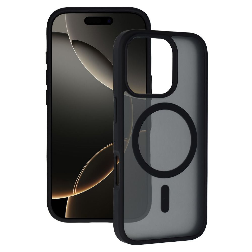 Kryt Tel Protect Aura Matte MagSafe pro iPhone 16 Pro Max černý