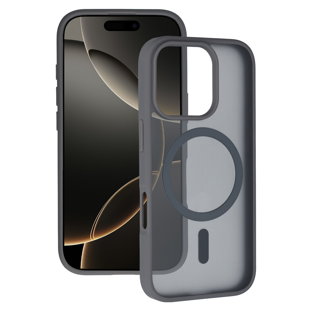Kryt Tel Protect Aura Matte MagSafe pro iPhone 15 Pro šedý