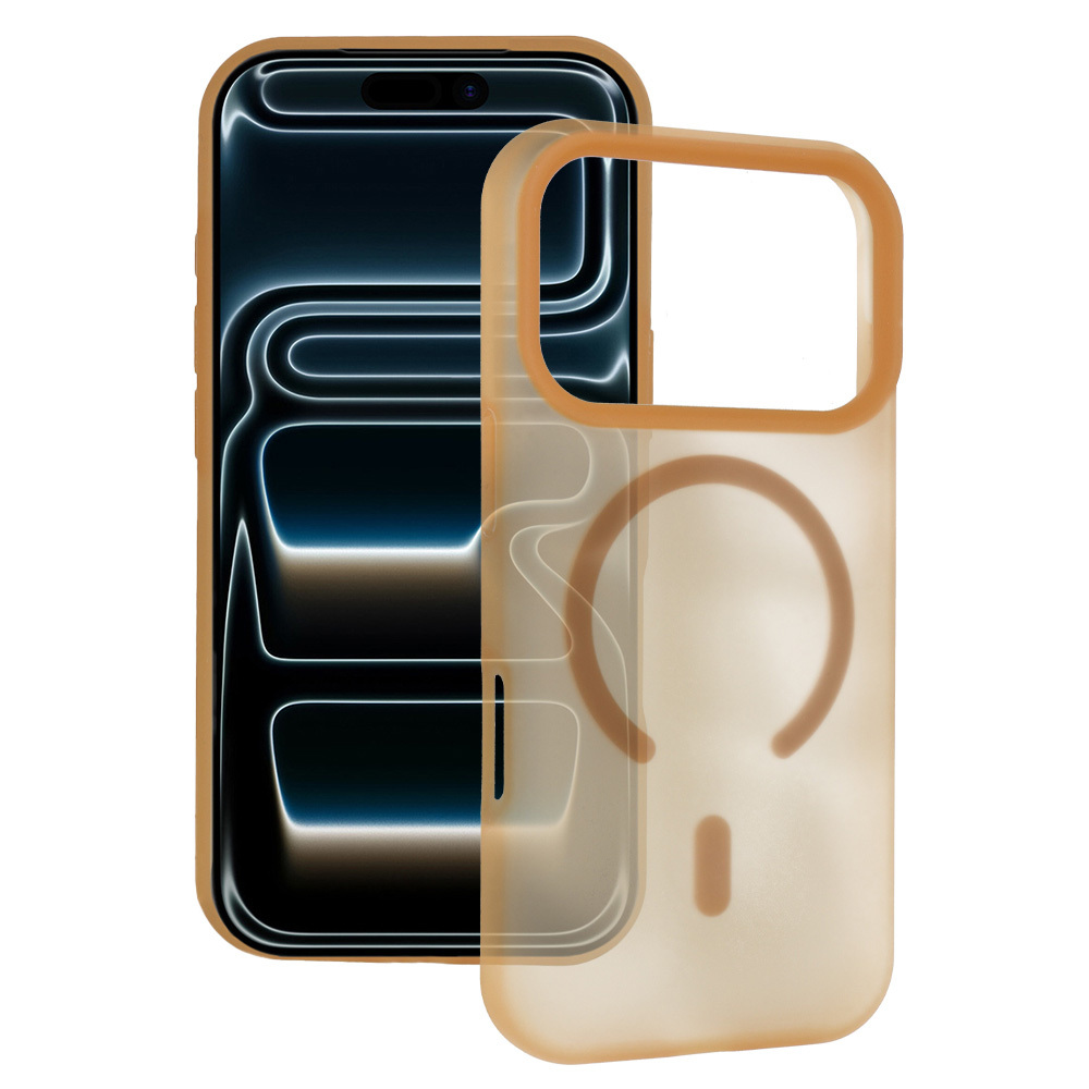 Kryt Tel Protect Mist Matte MagSafe pro iPhone 17 Pro Max kávově hnědý