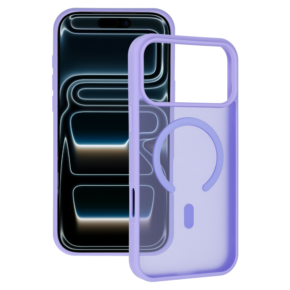 Kryt Tel Protect Aura Matte MagSafe pro Apple iPhone 17 Pro fialový
