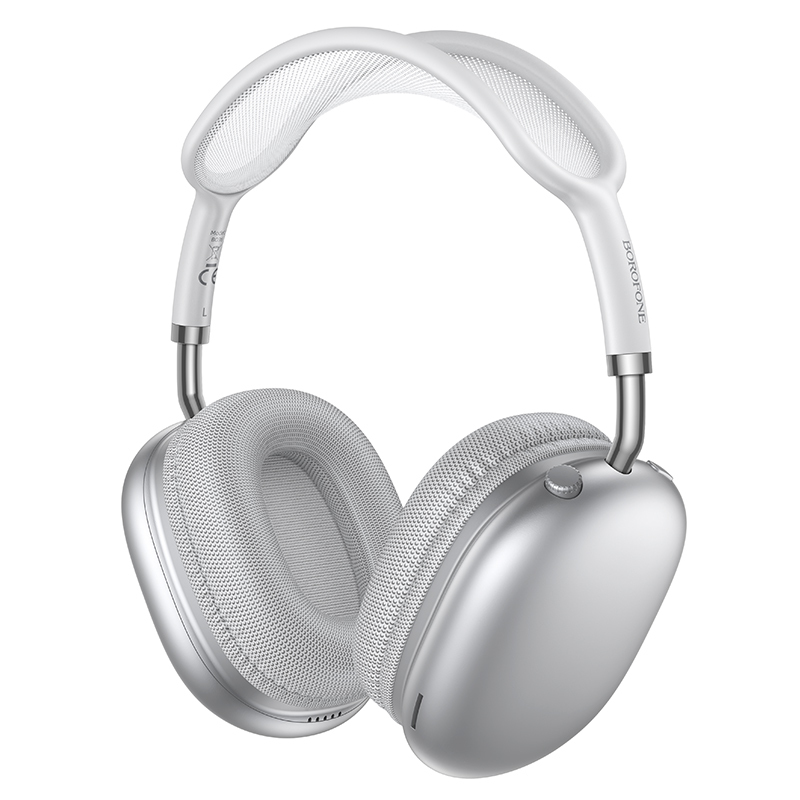 Bluetooth sluchátka Borofone BO36 Tone stříbrná