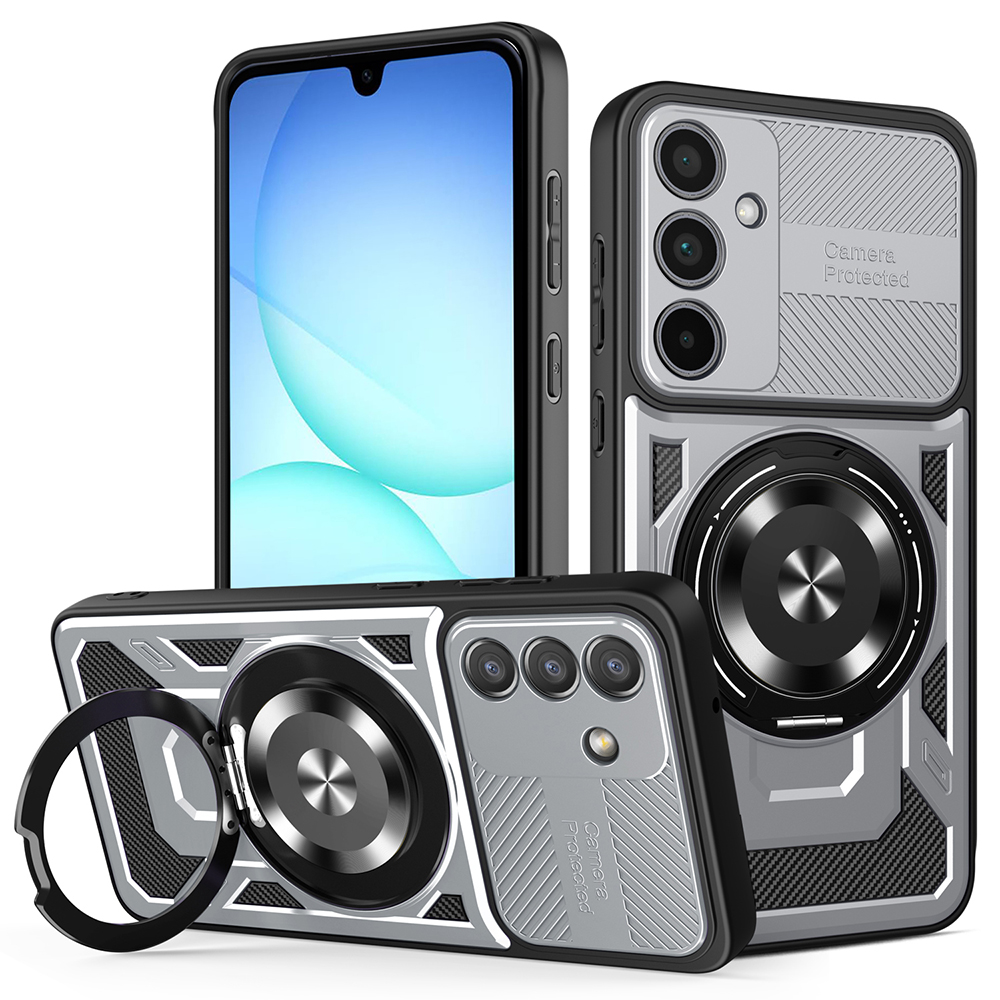 Kryt Techsuit RuggedCam - Samsung Galaxy A57 5G šedý