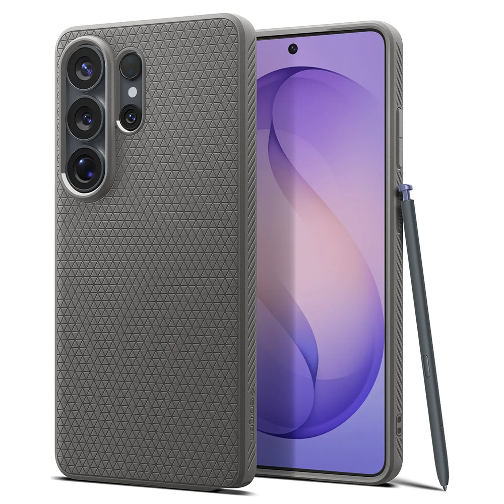 Kryt Spigen Liquid Air (ACS11205) - Samsung Galaxy S26 Ultra Mramorově šedý