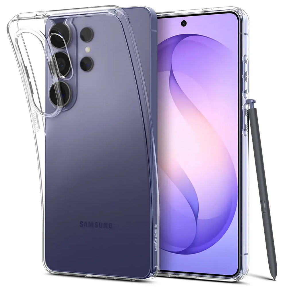 Kryt Spigen - Liquid Crystal (ACS10671) - Samsung Galaxy S26 Ultra čirý