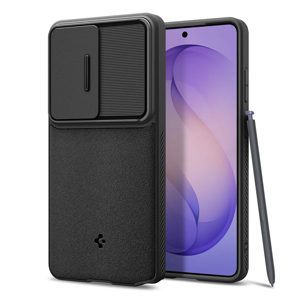 Kryt Spigen - Optik Armor (ACS10687) - Samsung Galaxy S26 Ultra černý