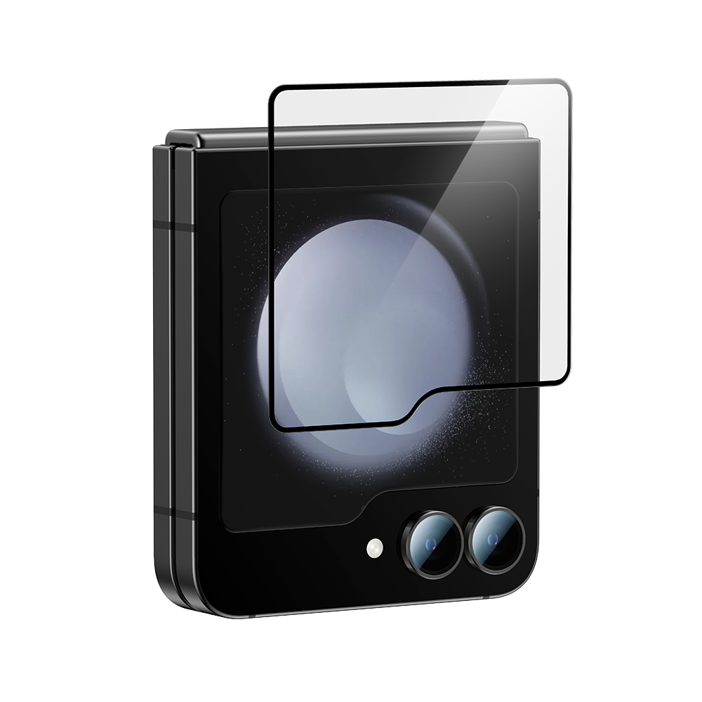 Tvrzené sklo Benks Glass Warrior HD pro Samsung Galaxy Z Flip 6 černé