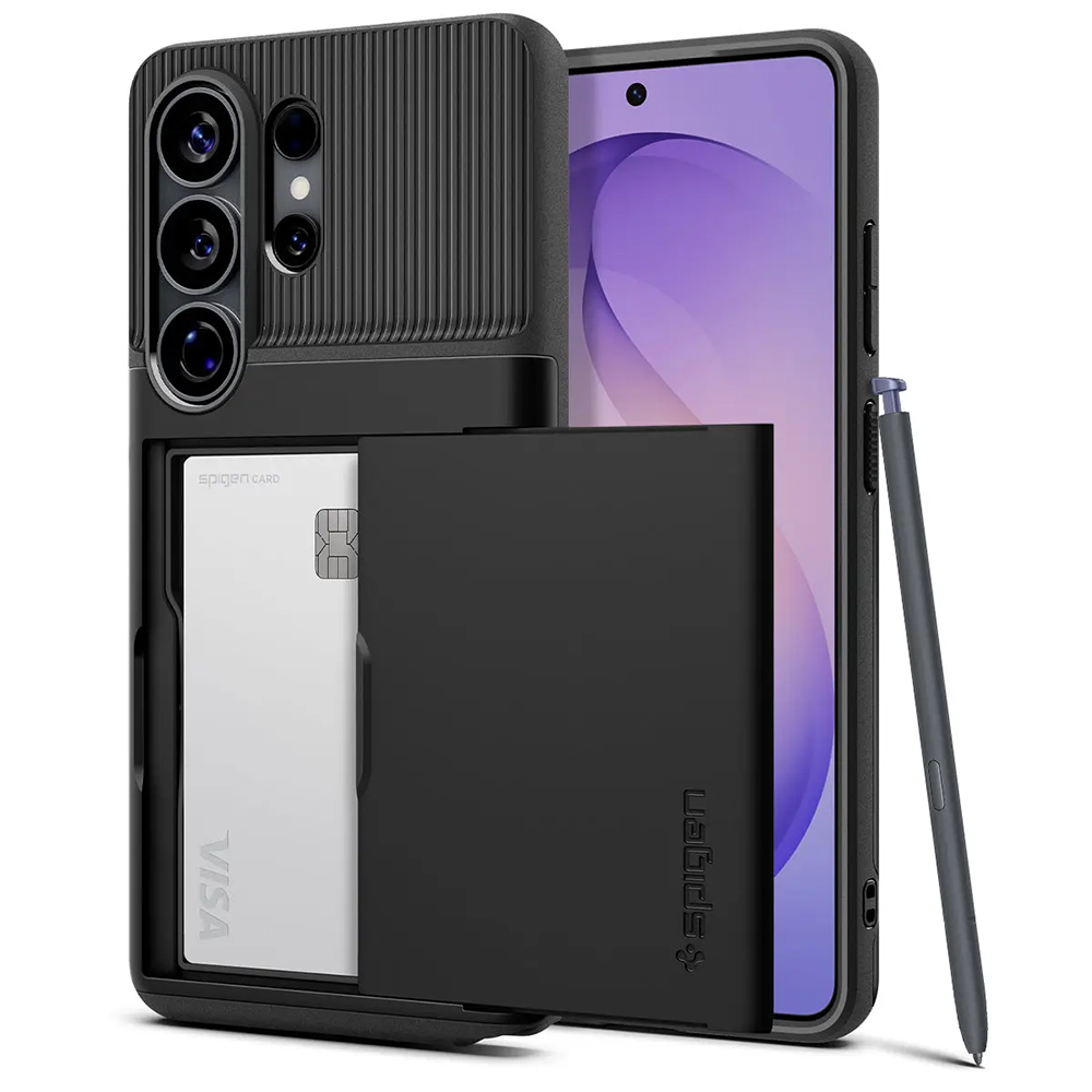 Kryt Spigen - Slim Armor CS (ACS11036) - Samsung Galaxy S26 Ultra Černý