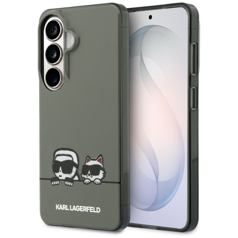 Kryt Karl Lagerfeld - IML K&C Peekaboo Logo MagSafe - Samsung Galaxy S26 černý
