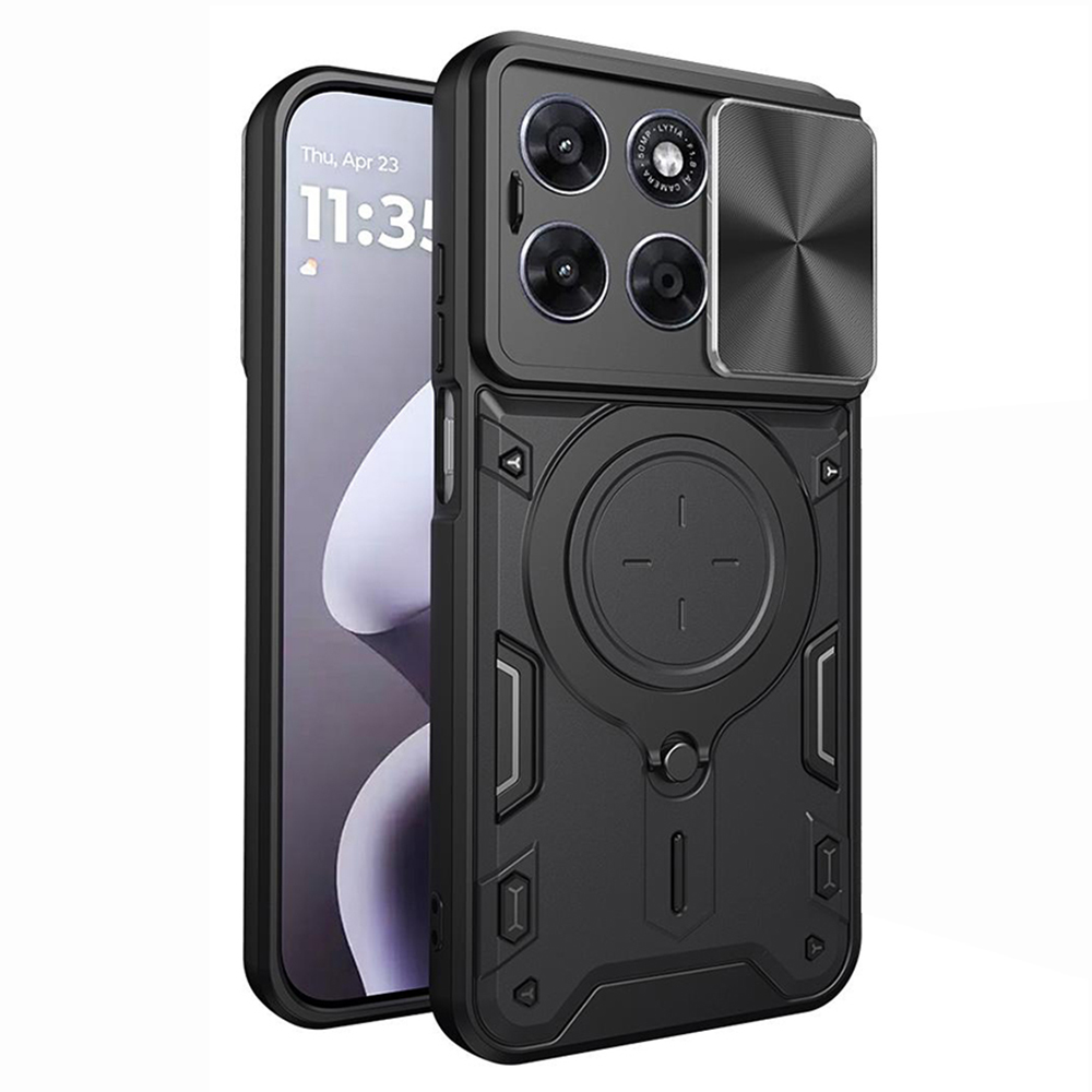 Kryt Techsuit CamGuard Pro pro Motorola Moto G77 / G67 černý