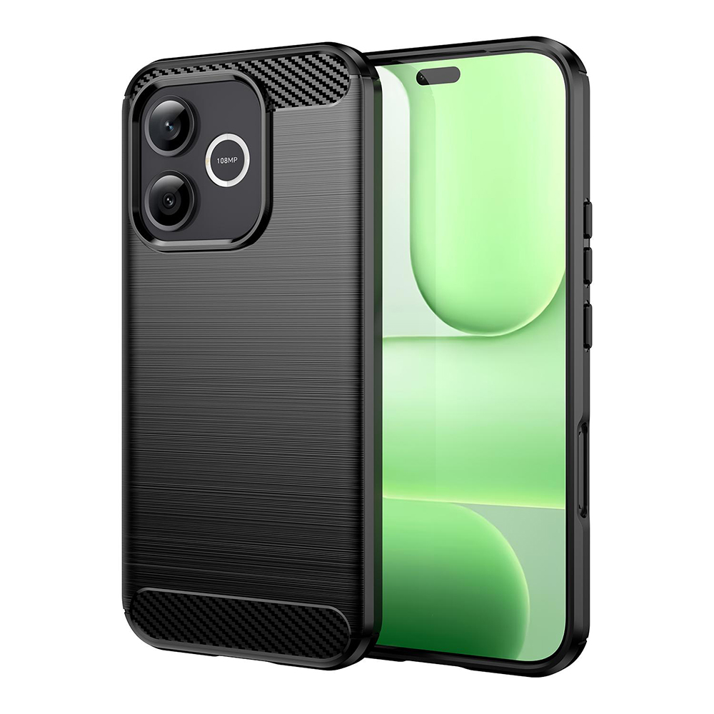 Kryt Techsuit Carbon Silicone pro Honor 600 Lite černý