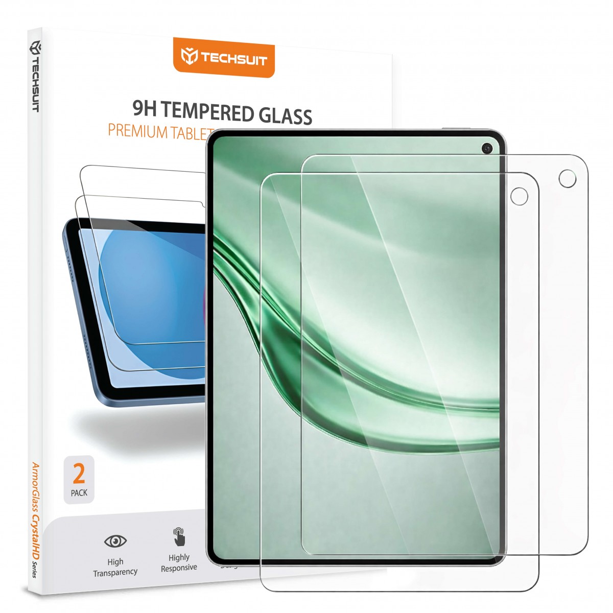 Tvrzené sklo Techsuit ArmorGlass CrystalHD (2 pack) pro Huawei MatePad Mini 8.8 průhledné