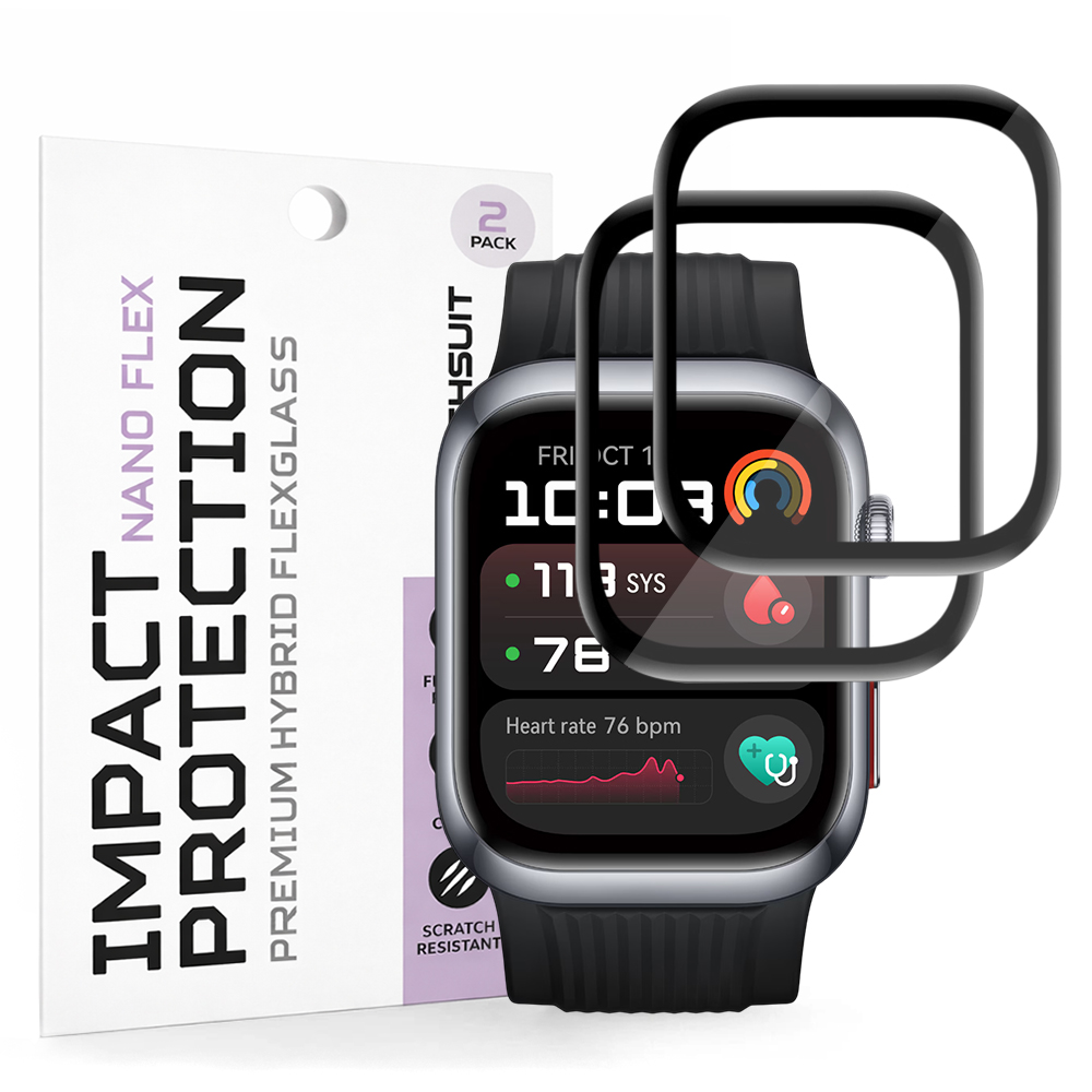 Fólie Techsuit Nano Flex (2 pack) Huawei Watch D2 černá