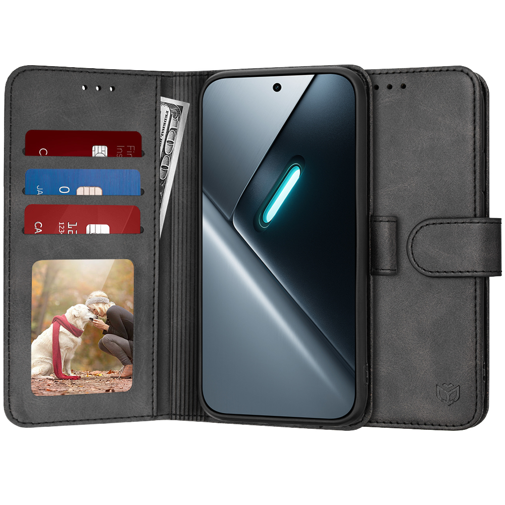 Pouzdro Techsuit Diary Book Xiaomi Poco X8 Pro černé