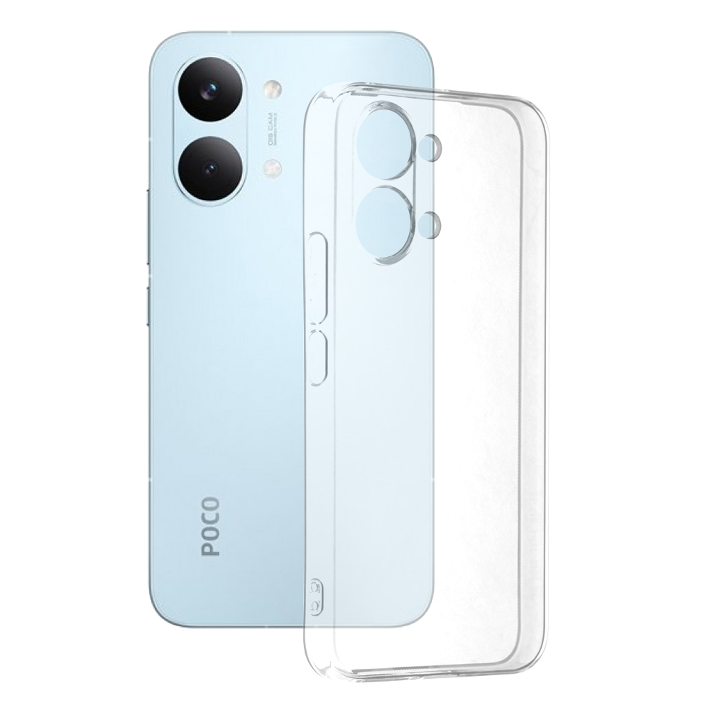 Kryt Techsuit Clear Silicone Xiaomi Poco X8 Pro Max průhledný