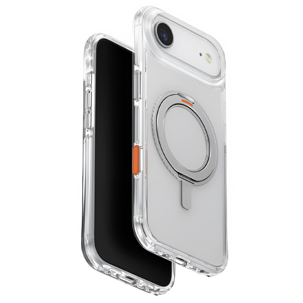 Kryt UNIQ Swivix 360° Kickstand iPhone 17 Air stříbrný
