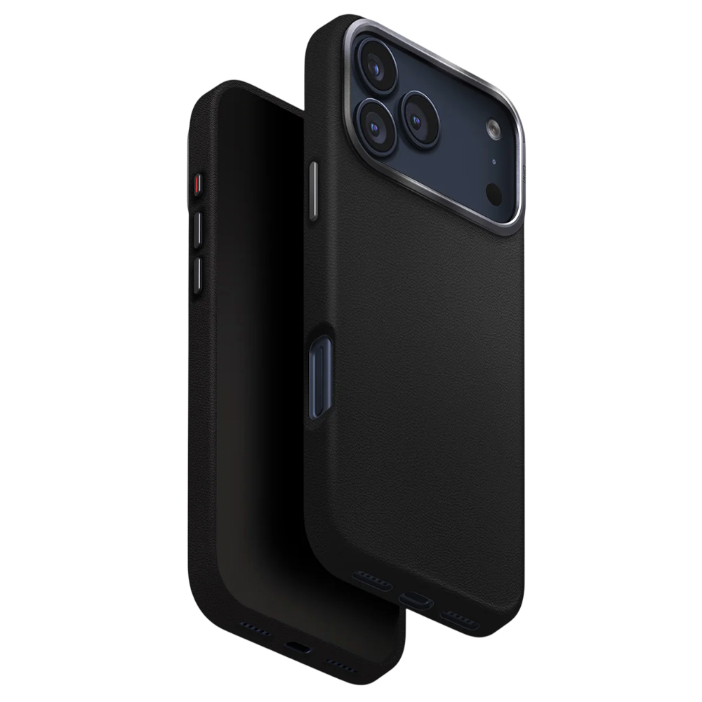Kryt UNIQ Lyden Leatherette iPhone 17 Pro černý