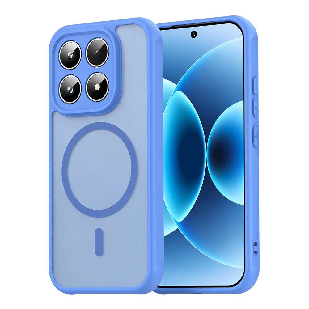 Kryt Techsuit HaloFrost II MagSafe pro Xiaomi 17 světle modrý