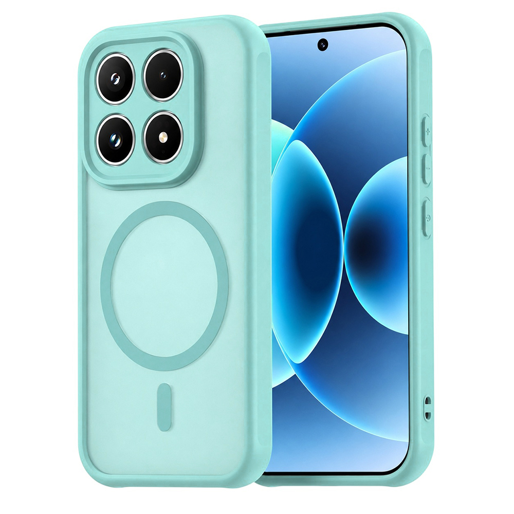 Kryt Techsuit HaloFrost II MagSafe pro Xiaomi 17 mentolově zelený