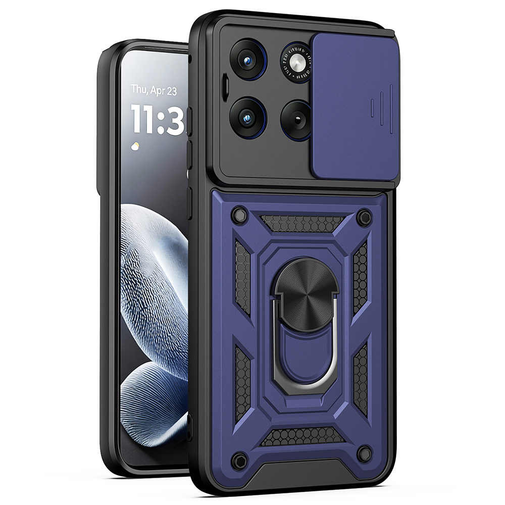 Kryt Techsuit CamShield Series pro Motorola Edge 70 Fusion modrý