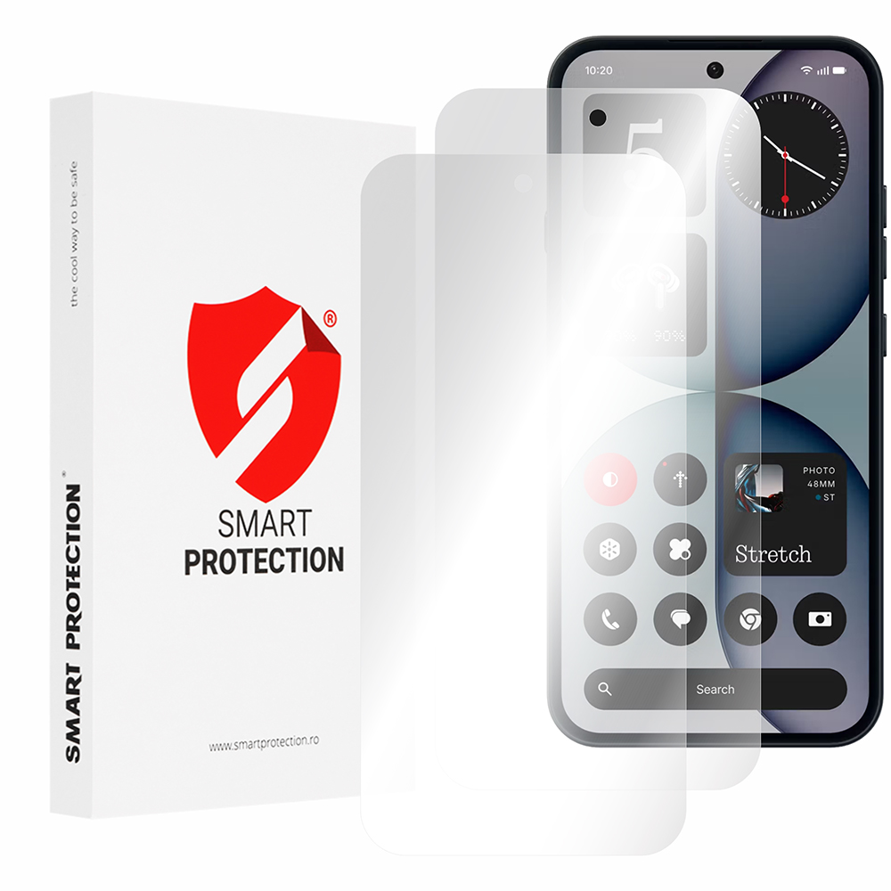 Ochranné sklo Smart Protection Premium Classic (2 kusy) pro Nothing Phone (4a) čiré