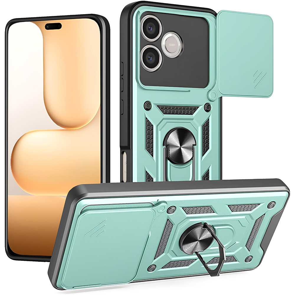 Kryt Techsuit CamShield Series pro Honor 600 Lite zelený