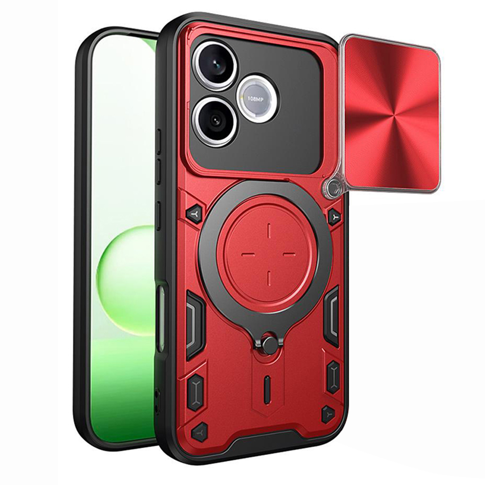 Kryt Techsuit CamGuard Pro pro Honor 600 Lite červený