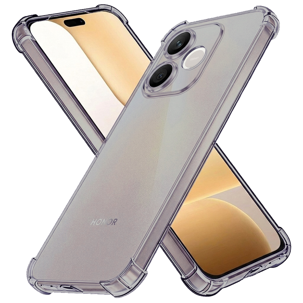 Kryt Techsuit Shockproof Clear Silicone Honor 600 Lite kouřově černý