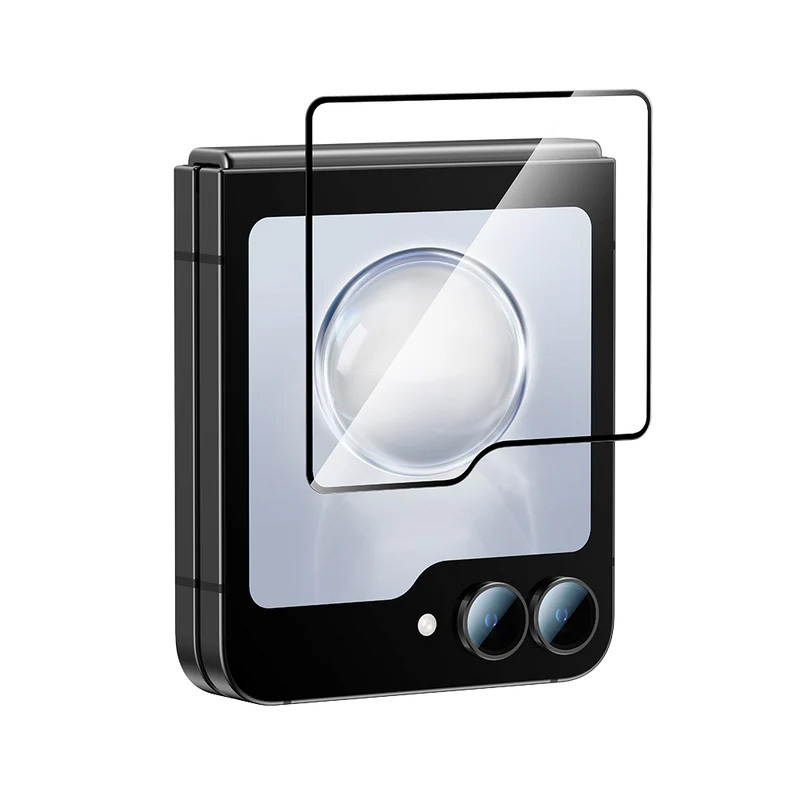 Tvrzené sklo Benks Glass Warrior HD pro Samsung Galaxy Z Flip 7 černé