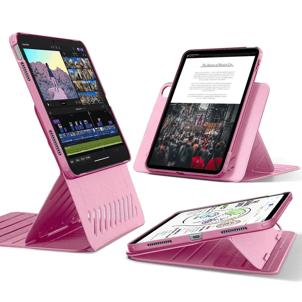 Pouzdro na tablet ESR - Shift Magnetic - iPad 10 (2022) 10.9 / 11 (2025) / 12 (2026) - růžové