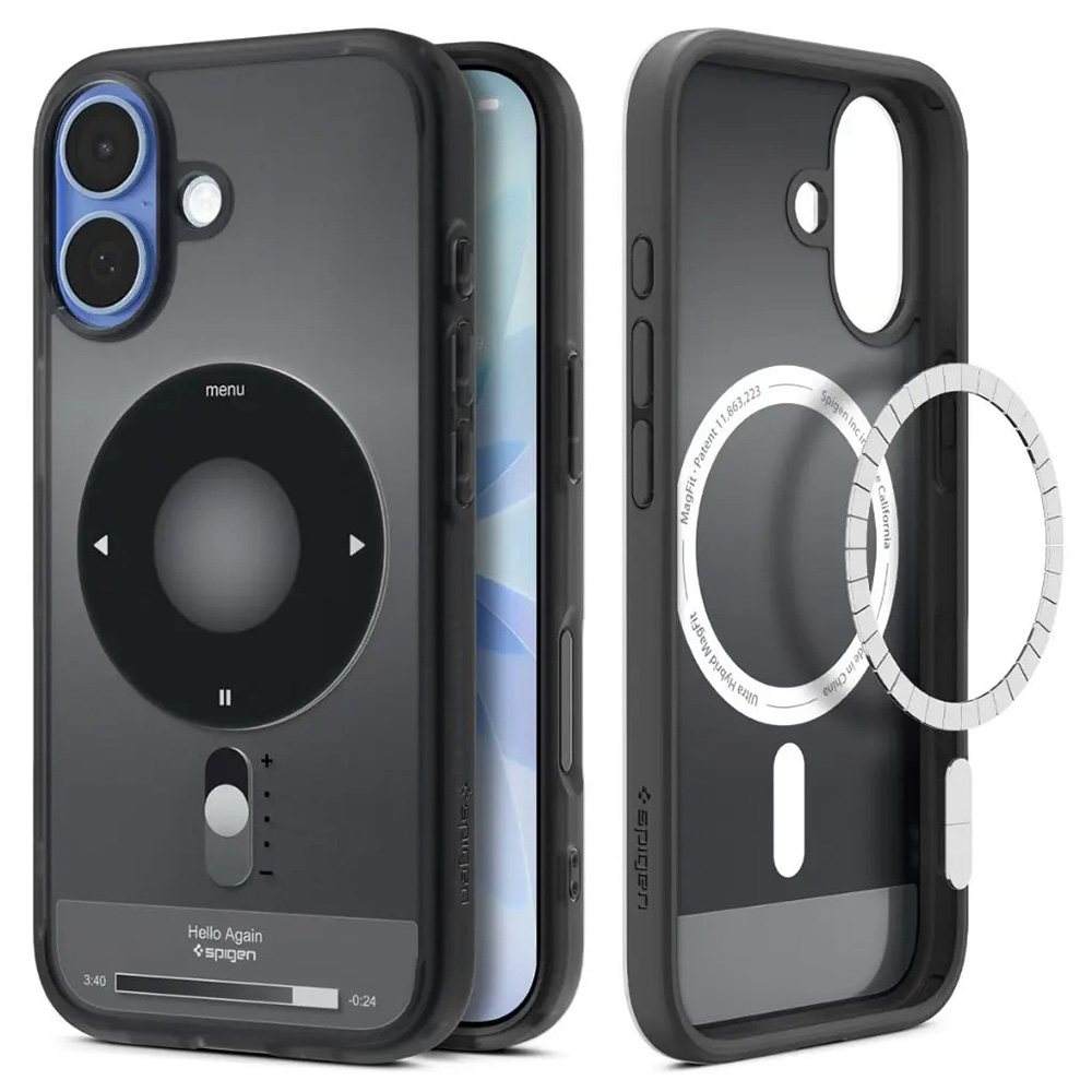 Kryt Spigen - Ultra Hybrid Classic MagSafe (ACS10390) - iPhone 17 - černý