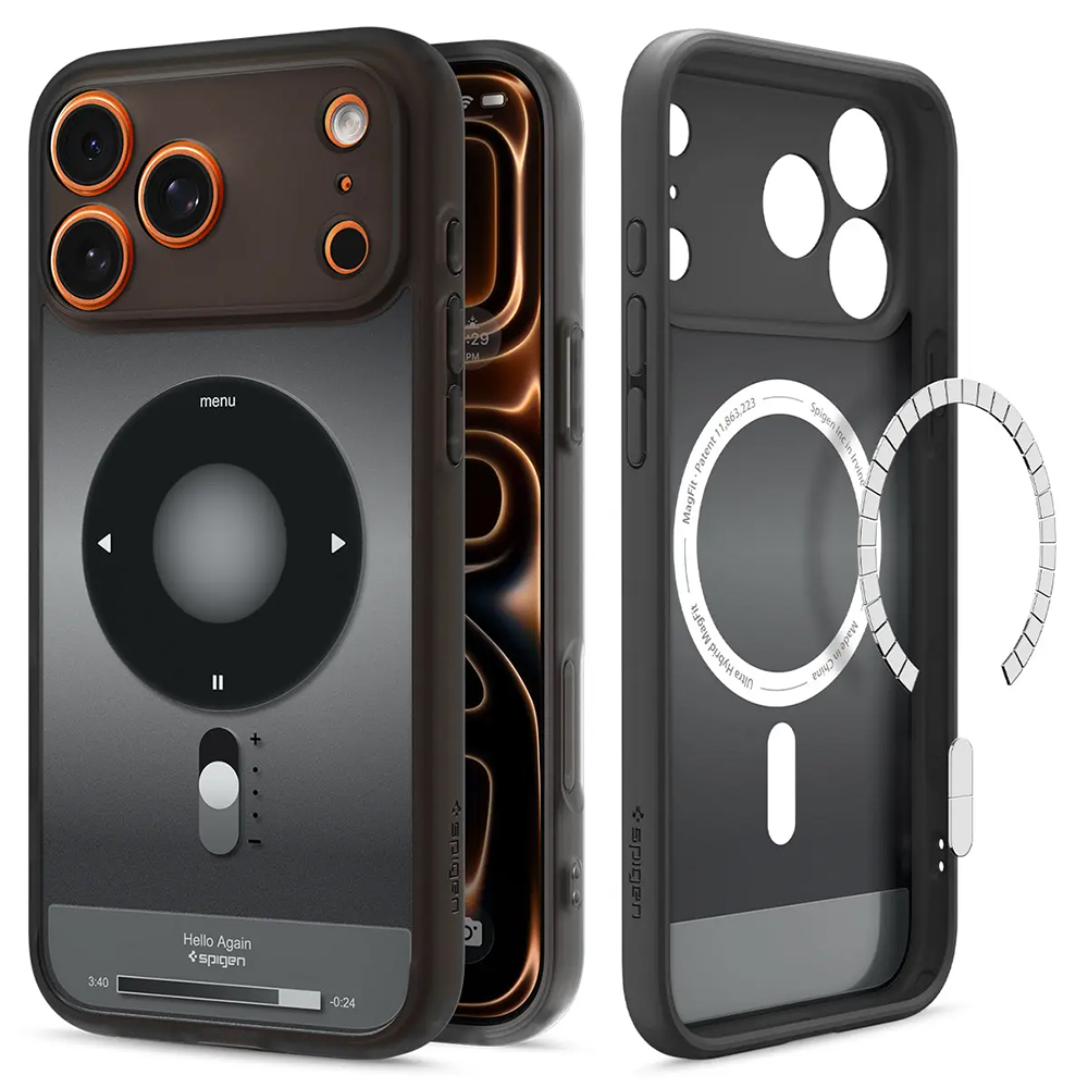 Kryt Spigen - Ultra Hybrid Classic MagSafe (ACS10356) - iPhone 17 Pro - černý