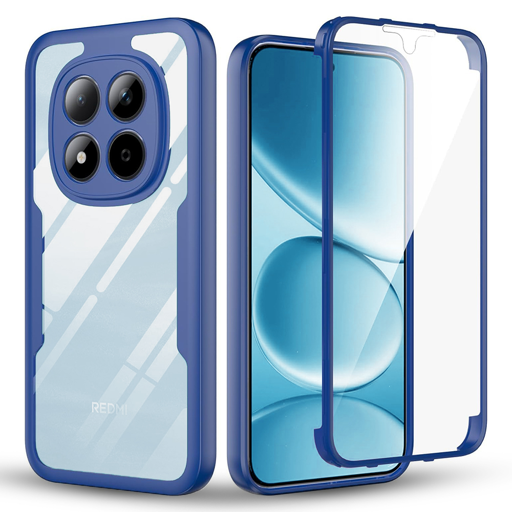 Kryt Techsuit - ColorVerse 360 Series + Screen Protector - Xiaomi Redmi Note 15 Pro 4G - modrý