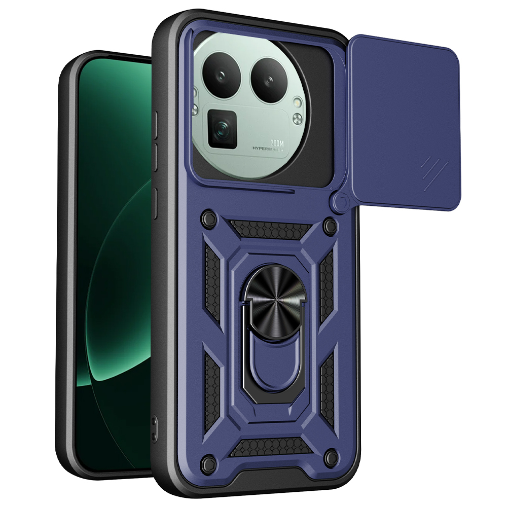 Kryt Techsuit - CamShield Series [Round Camera Cutout] - Realme GT 8 Pro - modrý