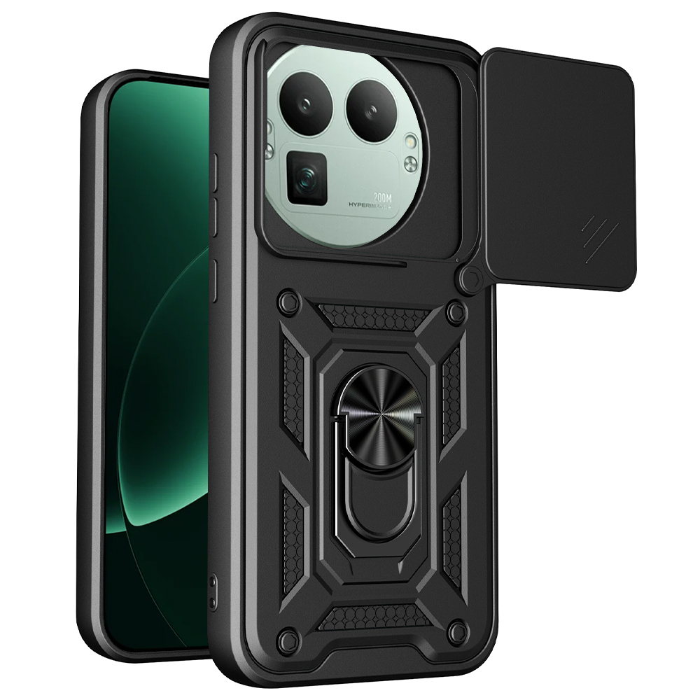 Kryt Techsuit - CamShield Series [Round Camera Cutout] - Realme GT 8 Pro - černý