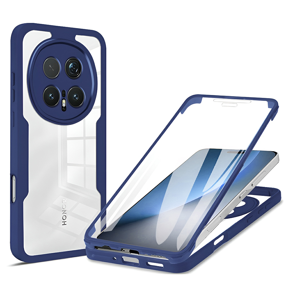360° kryt Techsuit ColorVerse pro Honor Magic8 Pro modrý