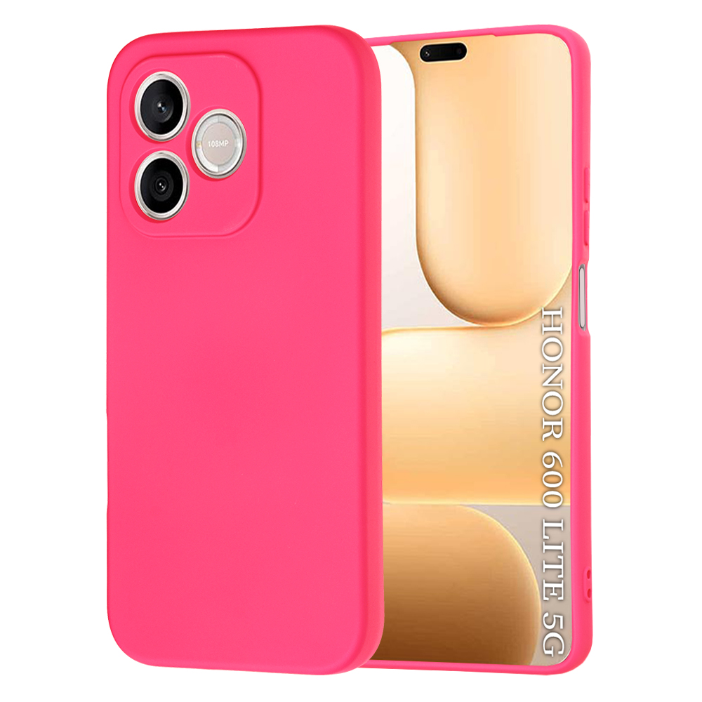 Kryt Techsuit SoftFlex pro Honor 600 Lite zářivě růžový