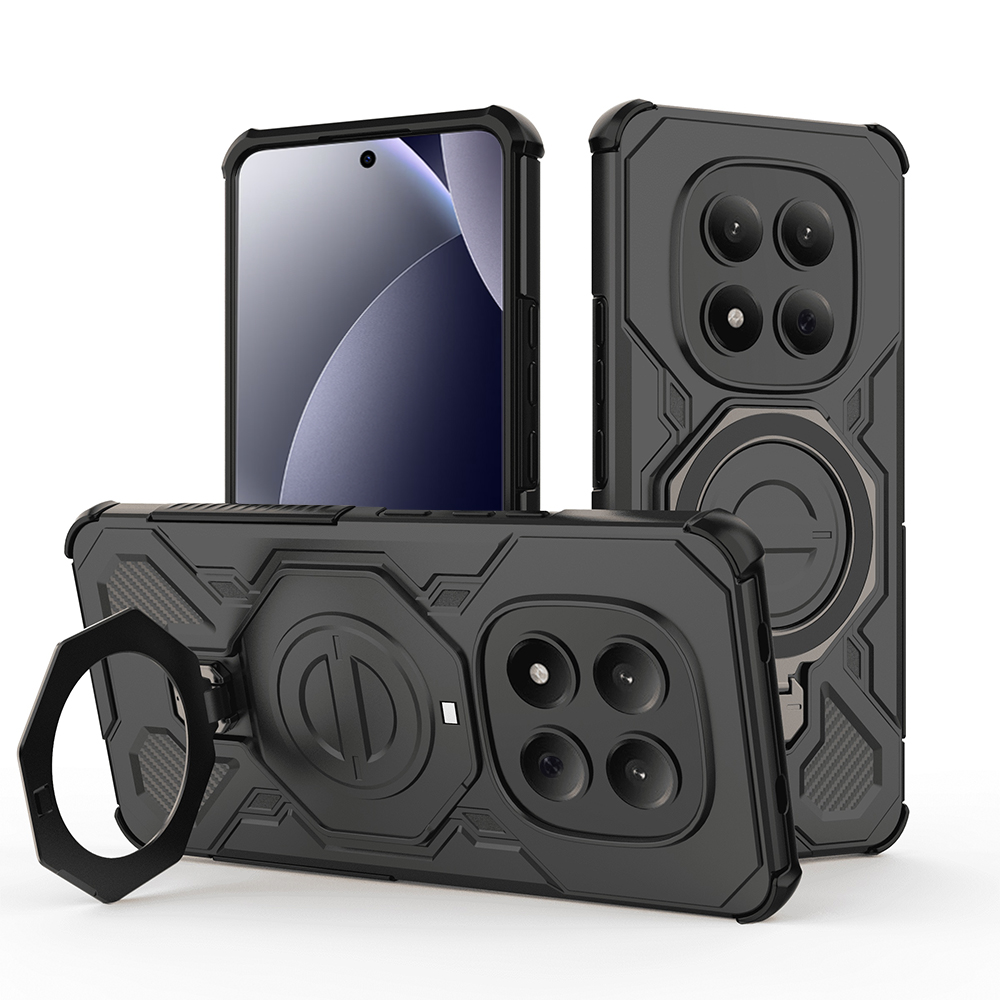 Kryt Techsuit Carbon Shield PRO pro Xiaomi Redmi Note 15 Pro 4G černý