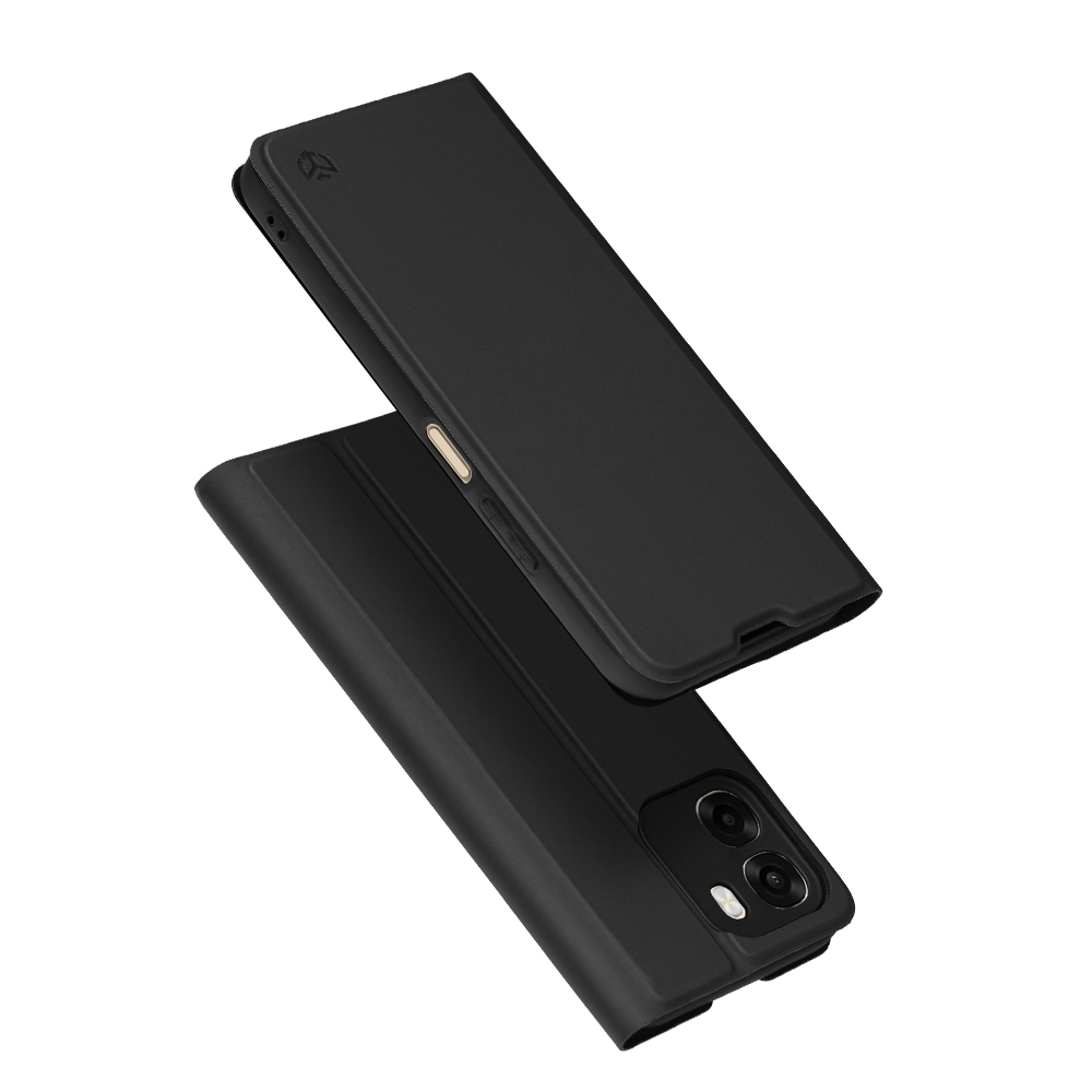 Pouzdro Techsuit Magskin Book pro Oppo A6 4G černé