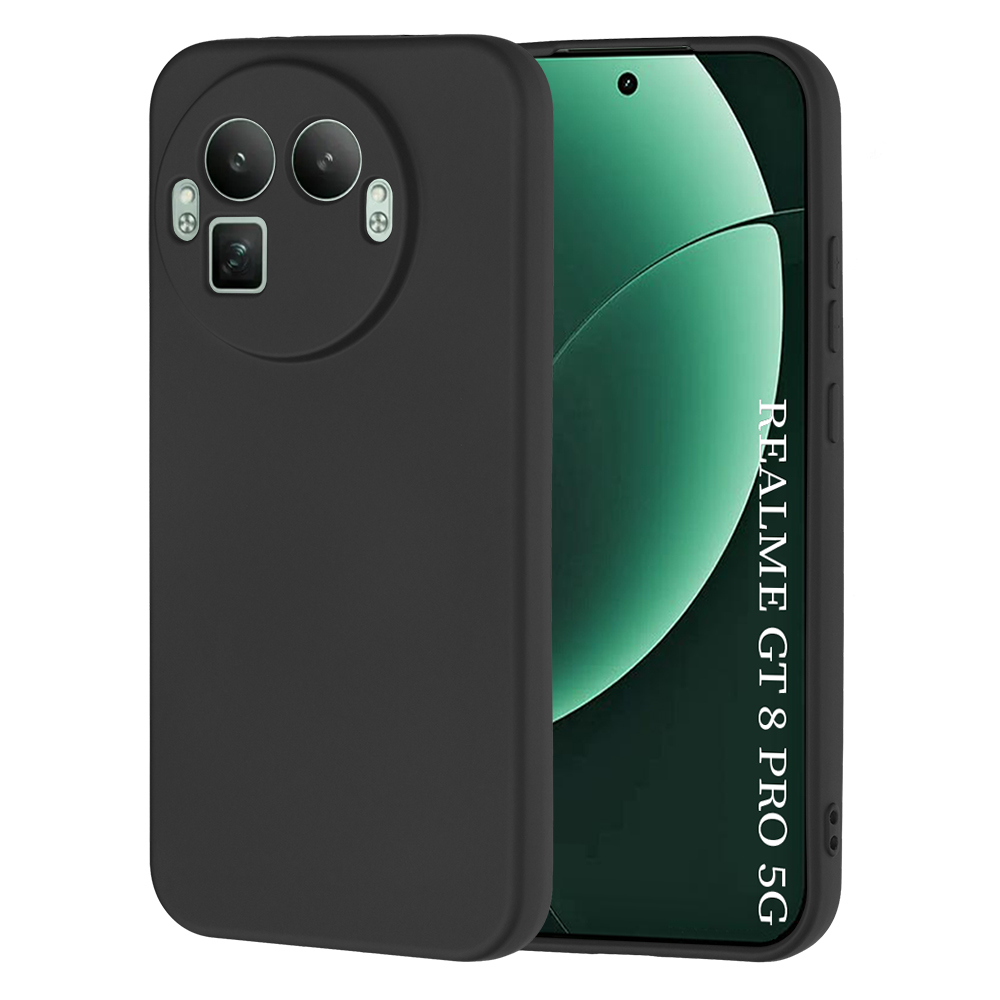 Silikonový kryt Techsuit SoftFlex pro Realme GT 8 Pro černý