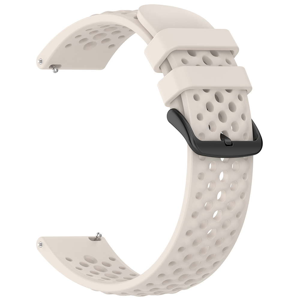 Řemínek 22mm Techsuit Watchband W083 bílý