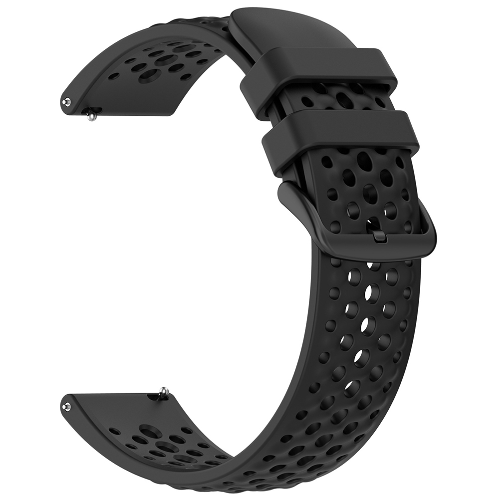Řemínek 22mm Techsuit Watchband W083 černý