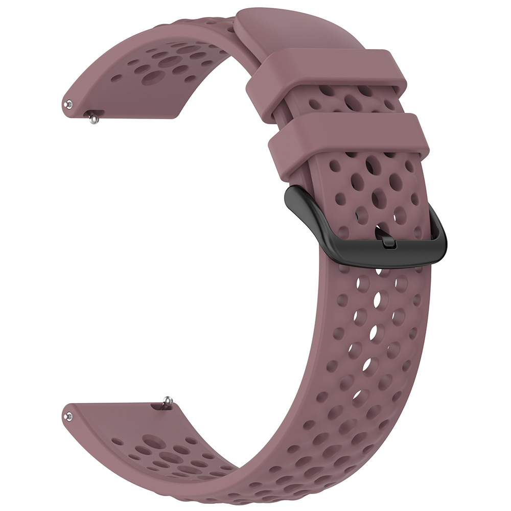 Řemínek 22mm Techsuit Watchband W083 fialový
