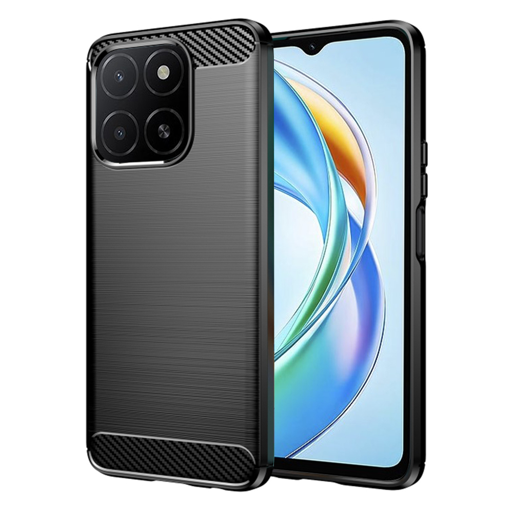 Kryt Techsuit Carbon Silicone pro Honor X5b černý