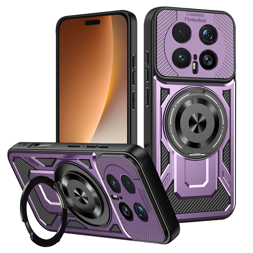 Kryt Techsuit RuggedCam pro Honor Magic8 Pro fialový