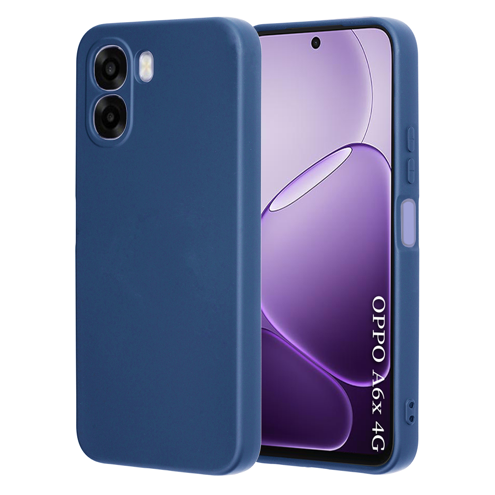 Kryt Techsuit SoftFlex pro Oppo A6x a A6k námořnicky modrý
