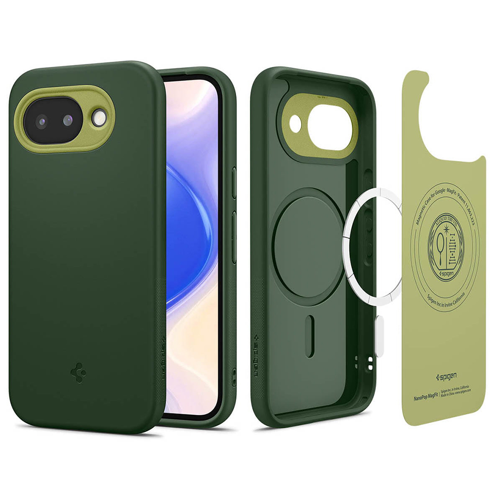 Kryt Spigen Caseology Nano Pop MagSafe pro Google Pixel 10a avokádově zelený