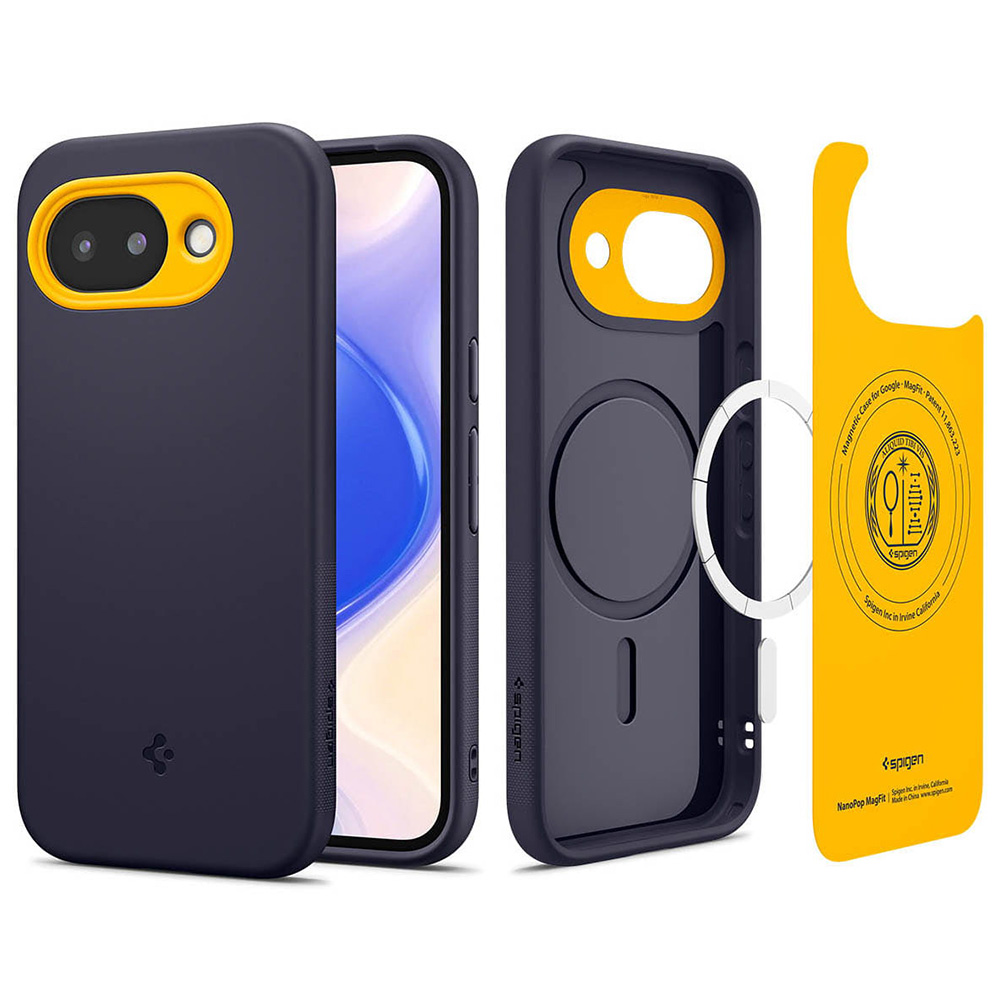 Kryt Spigen Caseology Nano Pop MagSafe pro Google Pixel 10a borůvkově modrý