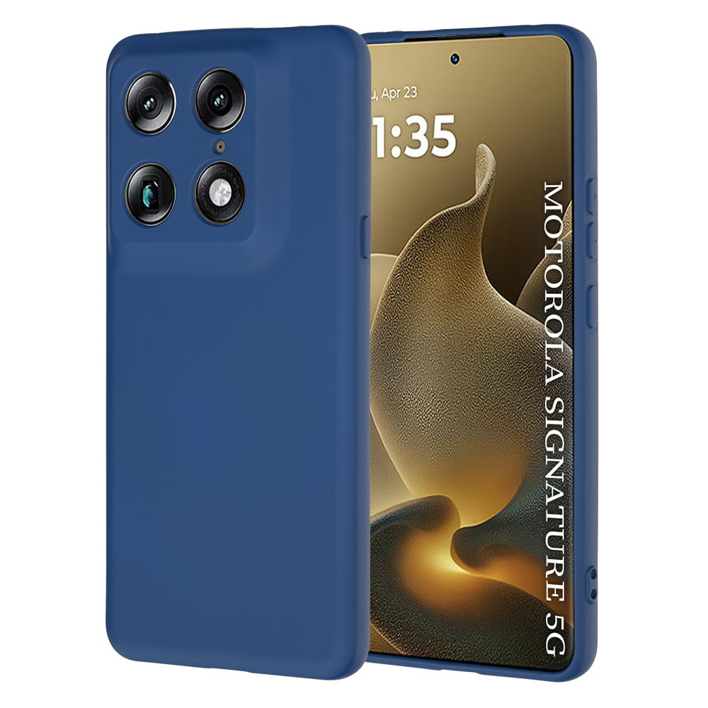 Kryt Techsuit SoftFlex pro Motorola Signature námořnicky modrý