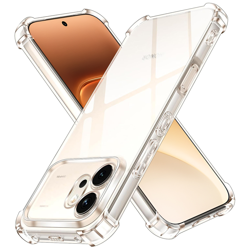 Kryt Techsuit Shockproof Clear Silicone pro Honor 600 průhledný