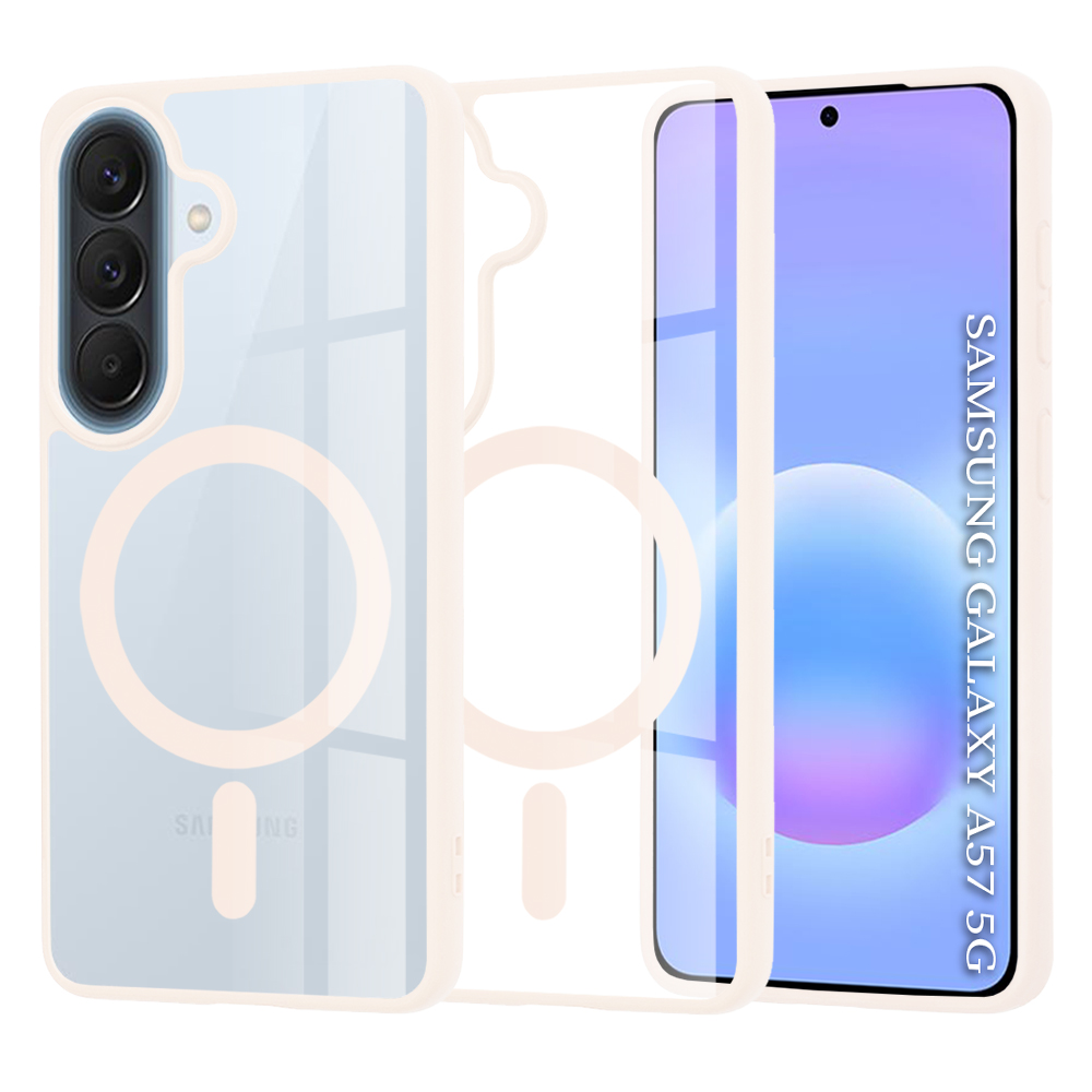 Kryt Techsuit MagSafe Pro pro Samsung Galaxy A57 5G tělově růžový